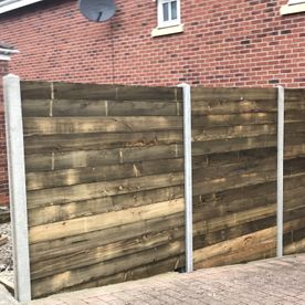 Horizontal Fencing installed